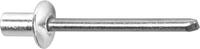 GOEBEL Blindný nit CUP Alu/VA plochá guľatá hlava 3,2x8 mm Goebel