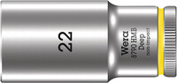 WERA 8790 HMB Deep Nástrojná hlavica, upínacia časť 3/8", 22 x 64 mm