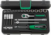 STAHLWILLE Sada gola rýchlospínacia 1/4" 22 diel typ 40/44/17/5QR Stahlwille