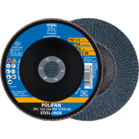 PFERD TOOLS POLIFAN-Disky s plochou PFC 150 Z 40 PSF STEELOX