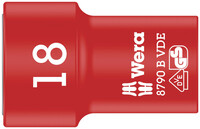 WERA 8790 B Nástavec nástrčných hlavic Zyklop VDE, izolovaný, s pripojovacím rozmerom 3/8", 18 x 46 mm