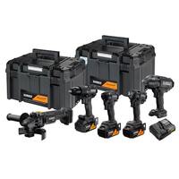 DeWALT Sada náradia DEWALT®  McLaren F1 Team 18 V XR® – 3 x 5 Ah  DCK5222MP3T