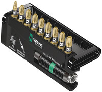 WERA Bit-Check 10 PZ BiTorsion 2, 10-dielny