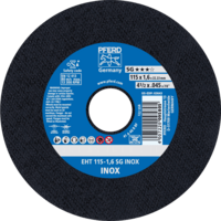 PFERD TOOLS Rezné kotúče EHT 115-1,6 SG INOX