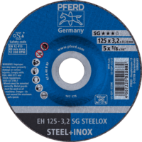 PFERD TOOLS Rezné kotúče EH 125-3,2 SG STEELOX