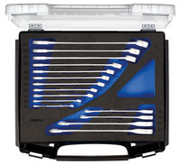 GEDORE 1101-7-7 R Sada plochých a očkových kľúčov, v i-BOXX 72