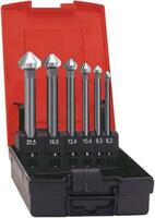 FORMAT Sada záhlbníkov kužeľových 6 diel 6,3 - 20,5mm HSS-Extra dlhé Format