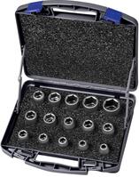 Sada hlavíc 1/2" 15 diel kované ASW