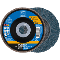 PFERD TOOLS POLIFAN-krúžkové disky PFF 125 Z 40 PSF STEELOX