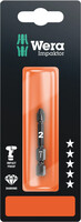 WERA 855/4 IMP DC Impaktor Bity SB, PZ 2 x 50 mm