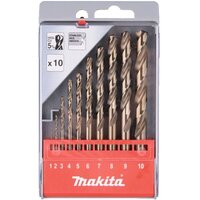 MAKITA D-57174 - Vrtáky do kovu HSS-CO 10 ks