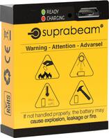 SUPRABEAM Akumulátory pre svietidlá LED 2800mAh typ 154250 Suprabeam