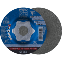 PFERD TOOLS CC-GRIND vrátane SOLID, FLEX, STRONG CC-GRIND FLEX 115 HRUBÝ SGP OCEĽ