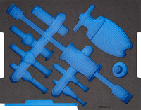 GEDORE EI-1100 CT2-1.30 Penový modul 2/2 L-BOXX 136 prázdny