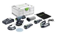 FESTOOL Akumulátorová excentrická brúska ETSC 125 3,0 I-Plus  578854