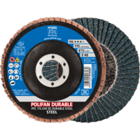 PFERD TOOLS POLIFAN-Disky s plochým okrajom PFC 115 Z40 SG TRVÁLY OCEĽ