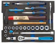 GEDORE 1100 CT2-01 Sada remeselníka 26-dielna v module 2/2 L-BOXX 136
