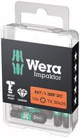 WERA Bit 1/4" torx T30 x 25mm 867/1 IMP bal 10ks Wera