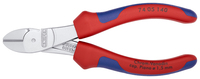 KNIPEX 74 05 140 Bočné cvikacie kliešte s veľkou pákovou silou s multi-komponentnými úchopmi pochróm