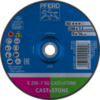 PFERD TOOLS Brúsky E 230-7 SG OCEĽ+KAMEŇ