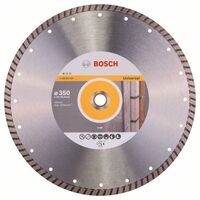 BOSCH Diamantový rezací kotouc Standard for Universal Turbo 350 x 20 / 25,40 x 3 x 10 mm