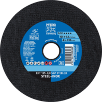 PFERD TOOLS Rezné kotúče EHT 105-0,8 SGP STEELOX/16,0