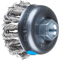 PFERD TOOLS závitové pohárové kefy POS TBG 65/M14 CT INOX 0,50