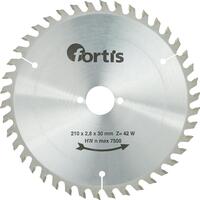 FORTIS Kotúč pilový 210 x 3,0 x 30mm Z42 W TK Fortis