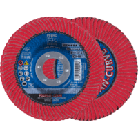 PFERD TOOLS POLIFAN-Disky s plochým okrajom PFR 115-L CO 60 SGP CURVE STEELOX