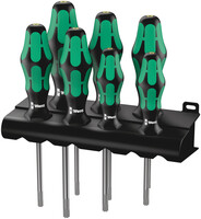 WERA 367/7 TORX® HF Sada skrutkovačov Kraftform Plus s pridržiavacou funkciou + stojan, 7-dielna