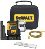 DeWALT Laser 3x180 , integrovaná batéria, USB nabíjanie  DCLE14301GB