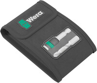 WERA 9570 Skládací puzdro pre sadu bitov s kombinovanými závitníkmi 847/7, bez náradia, 90 x 115 mm