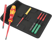 WERA Kraftform Kompakt VDE 7 extra slim 1 Tool Finder, 7-dielny