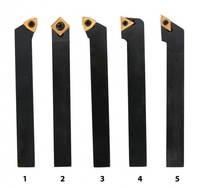 OPTIMUM Sústružnícke nože HM 12 mm, sada - 5 ks