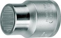 GEDORE Nástrčkový kľúč, 3/4" 30 x 57,5 ​​mm, 12-hranný. Gedore