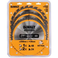 DeWALT FŰRÉSZKÉSZLET 250x30mm DT1963