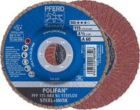 PFERD Kotúč lamelový 115 Z40 A oceľ inox plast PFF SG Pferd