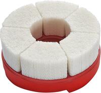 LESSMANN Kartáč tanierový 50mm keramika K80 CNC Lessmann