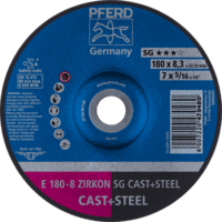 PFERD TOOLS Brúsky E 180-8 ZIRKON SG LIATINA+OCEL