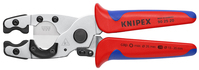 KNIPEX 90 25 20 Kliešte na rezanie rúr pre kompozitné trubky a ochranné trubky s multi-komponentnými