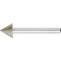 PFERD TOOLS Diamantové / CBN brúsky EP väzba DSK 15,0-60°/6 D 126