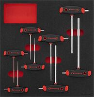 Nástrojový modul 2/3 T-rukoväť vnútorný šesťhran s bočným vývodom FORMAT