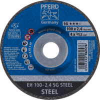 PFERD TOOLS Rezné kotúče EH 100-2,4 SG OCEĽ/16,0