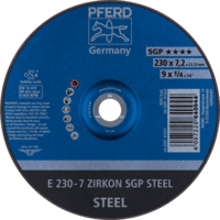 PFERD TOOLS Brúsky E 230-7 ZIRKON SGP OCEĽ