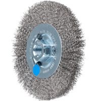 PFERD TOOLS Kolesové kefy POS RBU 11512/M14 INOX 0,30