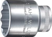 STAHLWILLE Hlavica 1/2" 12 hran 14 x 38mm 50 Stahlwille