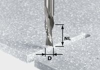 FESTOOL Hrubovacia a zacistovacia fréza HW Spi D12/42 LD ss S12