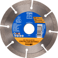 PFERD TOOLS Diamantové nástroje pre stavebný priemysel DS 110 x 1,6 x 20 PSF