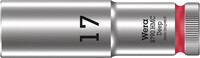 WERA 8790 HMC Deep Nástrčná hlavice, upínací časť 1/2", 17 x 83 mm