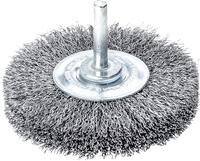 LESSMANN Kartáč kruhový 30mm ocel 0,2 stopka Lessmann